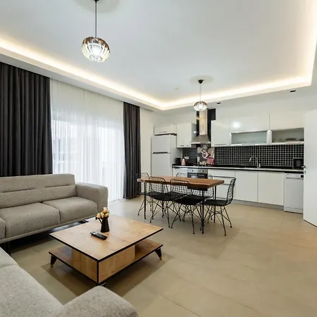 W Balcony And Pool In Antalya Apartament Side